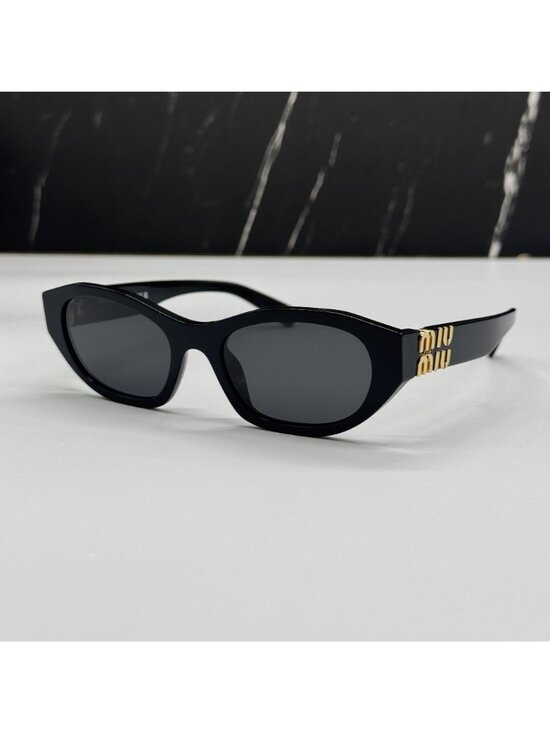 NEW MIU MIU MUA03S 16K08Z SUNGLASSES BLACK WOMEN MU A03S, SMU A03 EYEWEAR main image 8